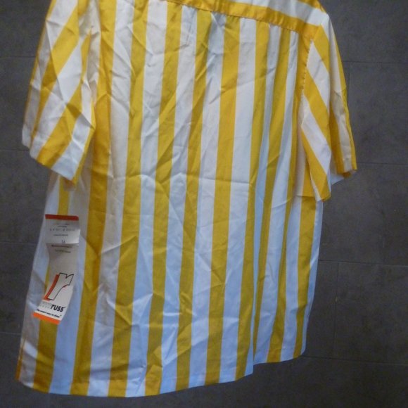 Vintage RRRRRuss Women's Collared Striped Button Up Blouse Size 12 US - Picture 9 of 11